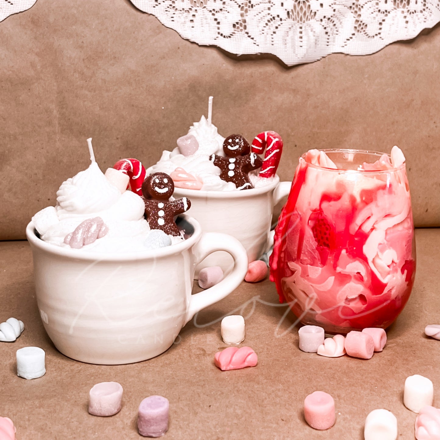 Marshmallow & Gingerbread man