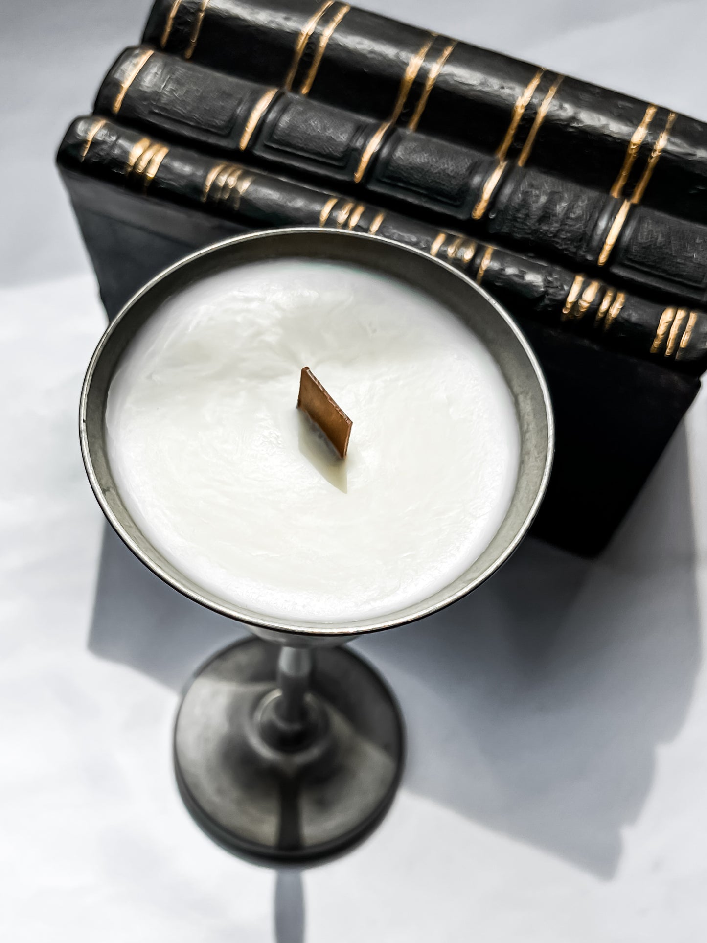 Pewter Wilcox Goblet Candle