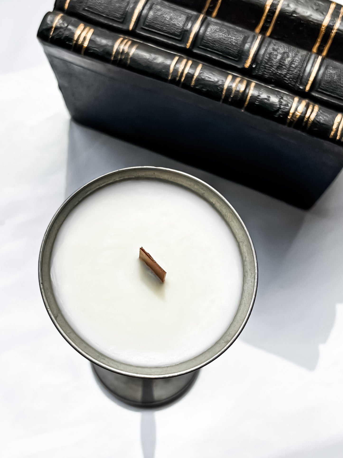 Pewter Wilcox Goblet Candle