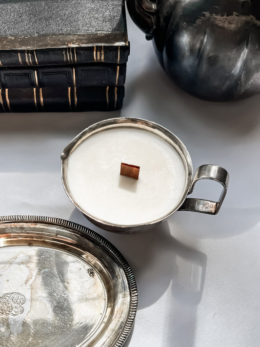 Amsterdam Silver Creamer Candle