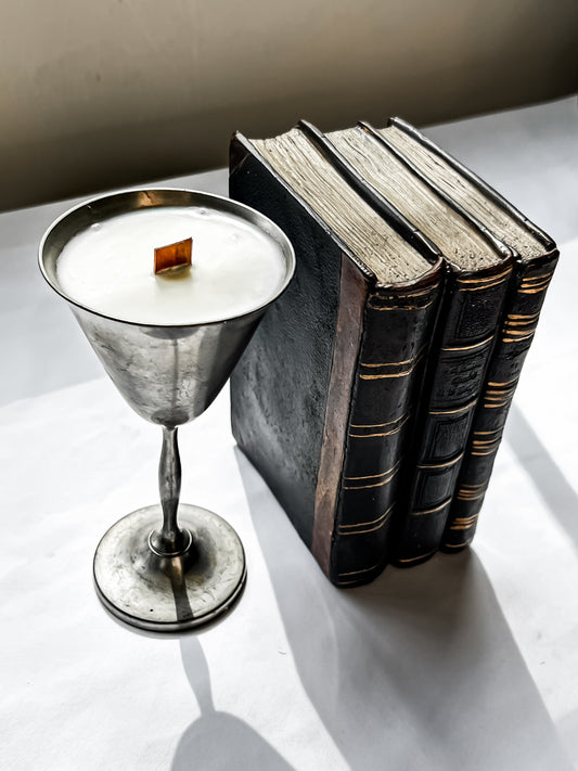 Pewter Wilcox Goblet Candle